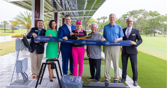 banner image for: Golf Legend Annika Sörenstam Drives Official Opening Of Hunters Run Country Club’s Newly Renovated South Driving Range