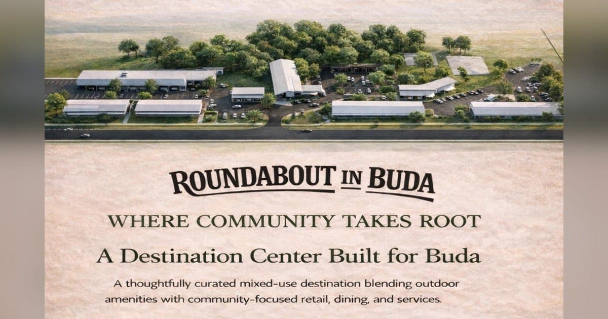 The Roundabout in Buda Marks Construction Milestone With Community Ground Breaking Ceremony