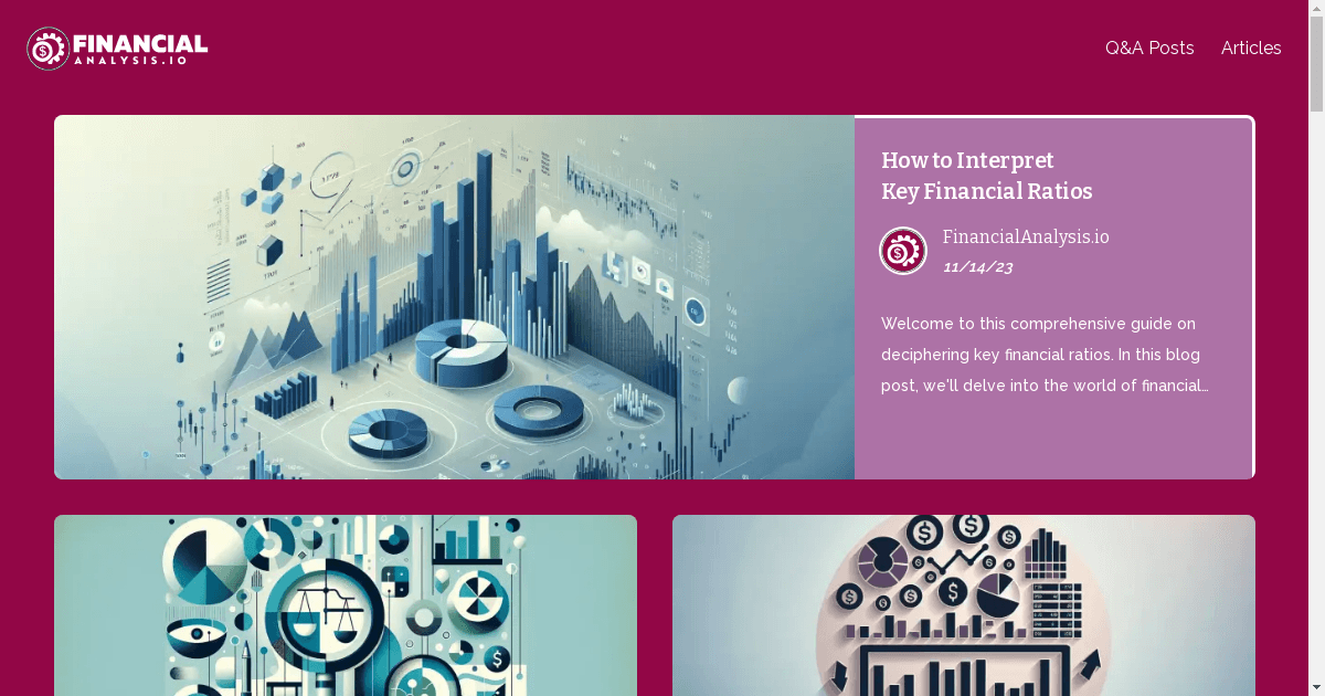 banner image for: Lancement de FinancialAnalysis.io : une destination essentielle pour des analyses financières dirigées par des experts.