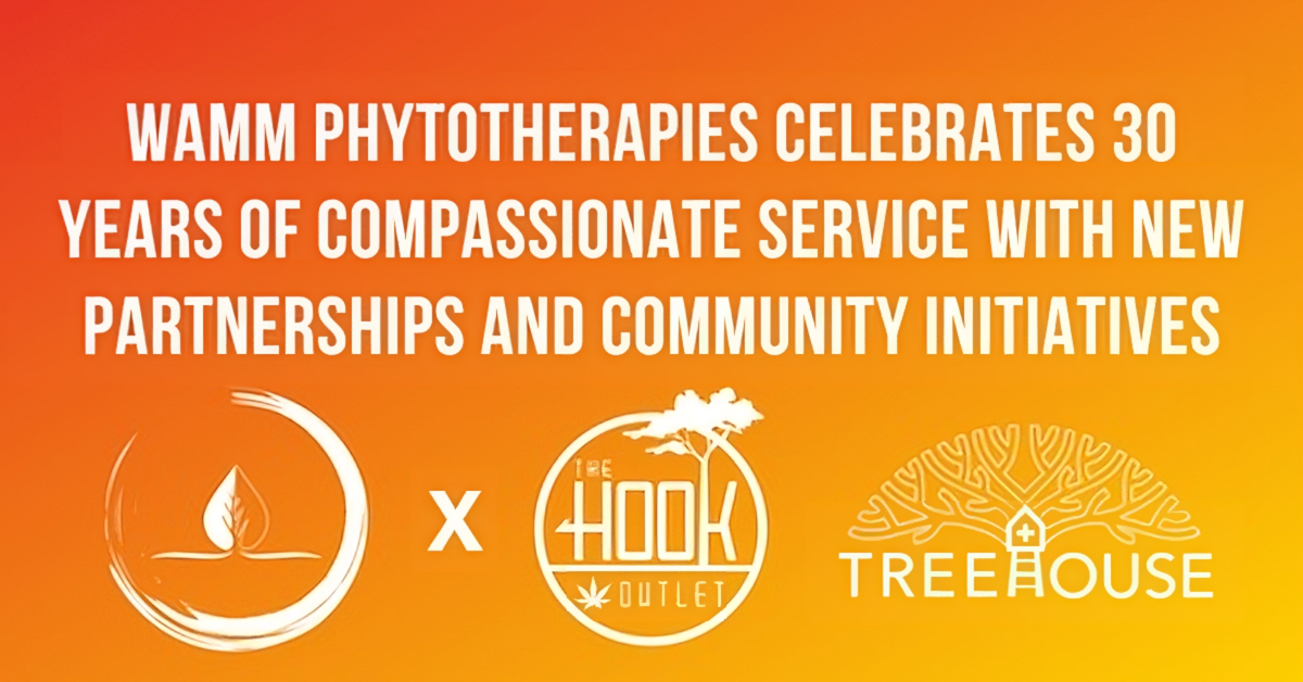 banner image for: WAMM Phytothérapies célèbre 30 ans de service compatissant avec de nouveaux partenariats et des initiatives communautaires.