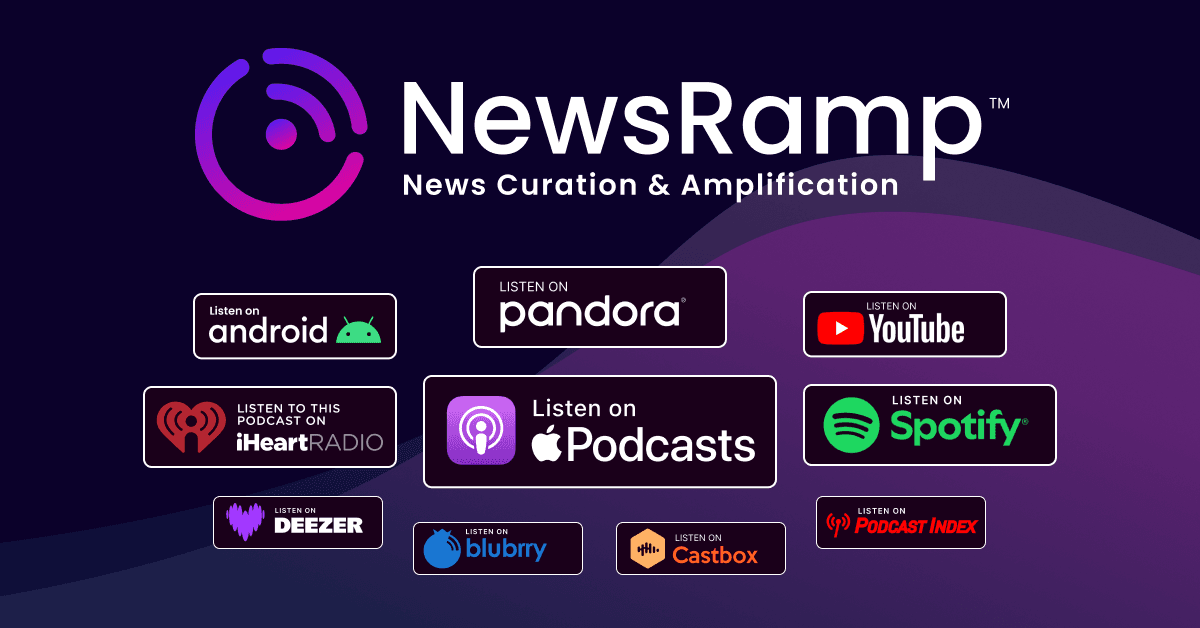 banner image for: NewsRamp Expands Press Release Amplification to Podcasts on 10 Major Platforms Across 38 Categories