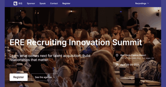 banner image for: ERE Media Announces New Recruiting Innovation Summit Agenda