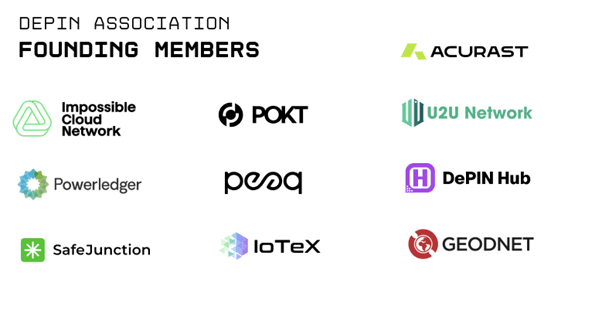 DePIN Association Launches with Ten Blockchain Pioneers to Advance Decentralized Infrastructure