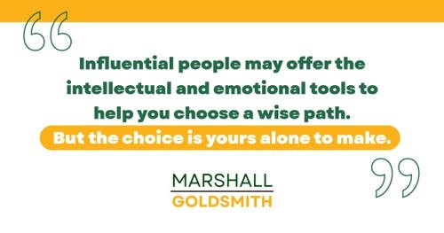 banner image for: Marshall Goldsmith Shows How to Make Reasonable Decisions for Progress 