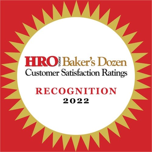 banner image for: HRO Today Announces 2022 Baker's Dozen Customer Satisfaction Ratings for Recognition