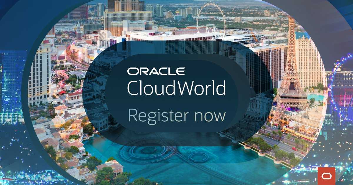 banner image for: RChilli expondrá en Oracle CloudWorld, Las Vegas, 2022.