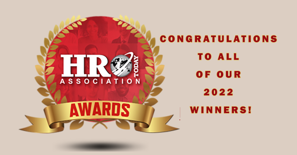 banner image for: Les gagnants ont été annoncés pour les prix de l'Association HRO Today 2022 pour l'Amérique du Nord et l'EMEA.