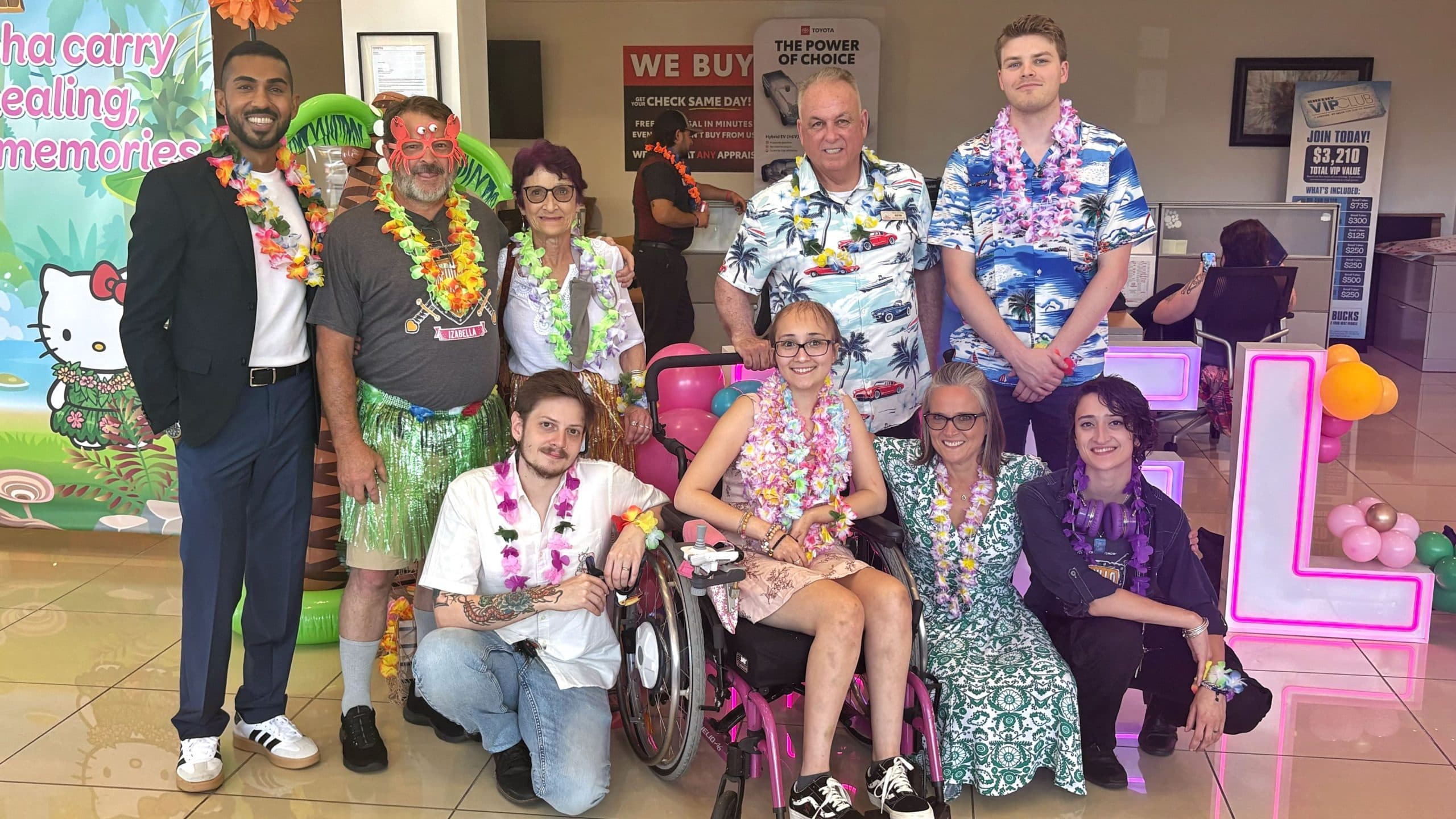 Fredericksburg Teen Celebrated with Island-Themed Party for Make-A-Wish Trip to Hawaii