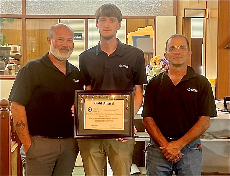 Swainsboro Facility Achieves Gold Award for Third Year in Water Excellence