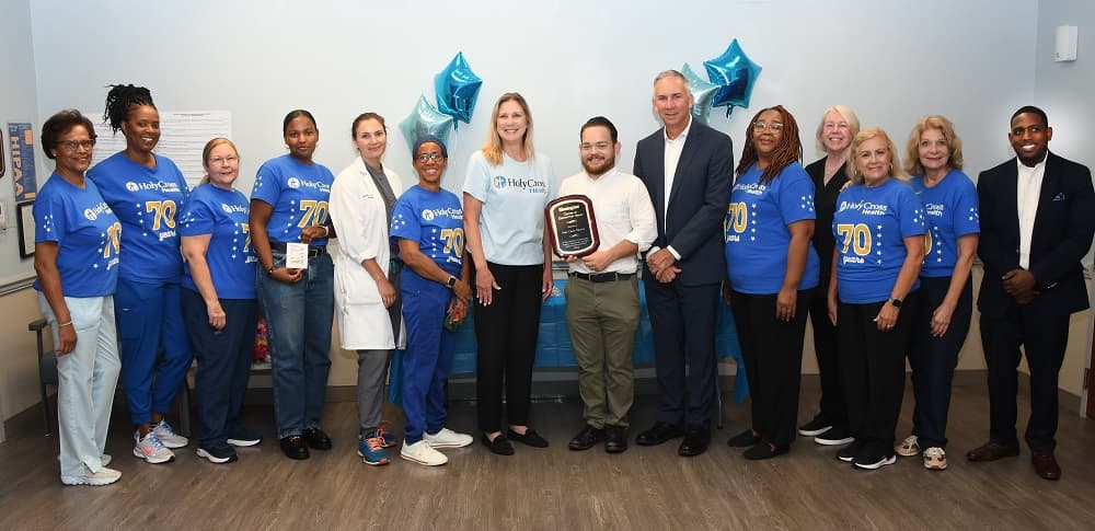 Holy Cross Health’s Wound Healing Program Honored with Center of Distinction Award