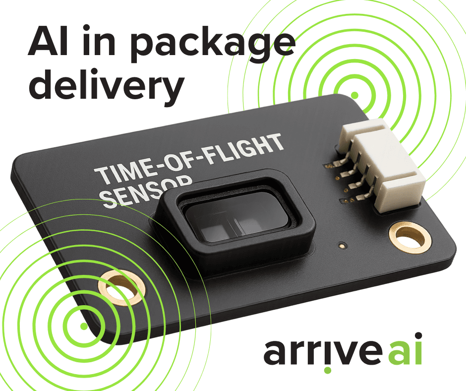 Arrive AI Leverages Time-of-Flight Sensors and AI to Revolutionize Package Delivery Efficiency