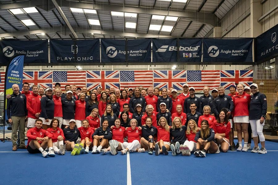 Team USA Takes Narrow Lead Over Great Britain in Inaugural Anglo American Padel Cup