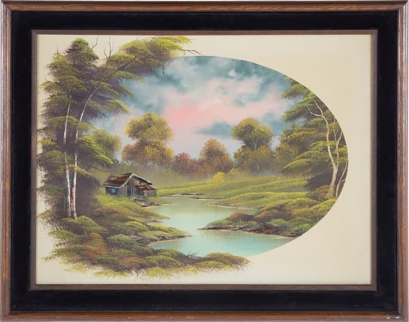 Bob Ross Painting Sells for $47,500, Continuing Upward Trend in Artist's Market