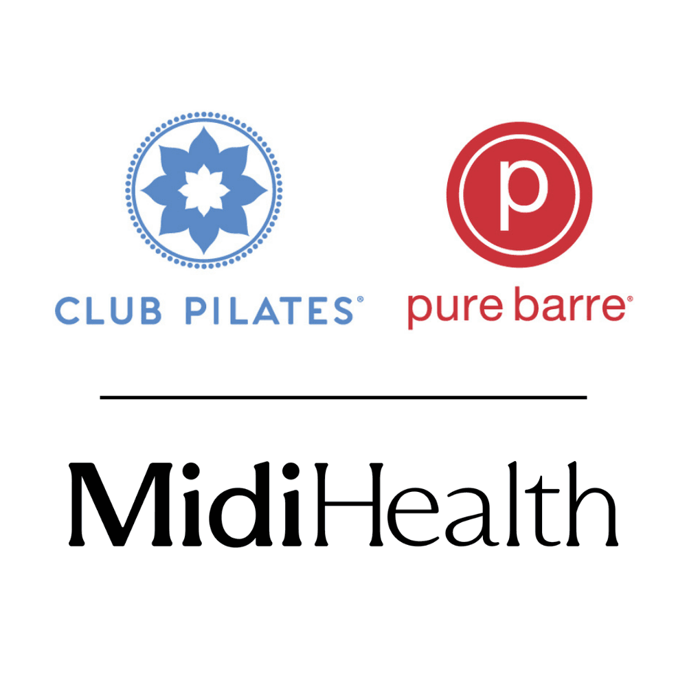 Club Pilates and Pure Barre Partner with Midi Health to Address Women's Midlife Health Needs