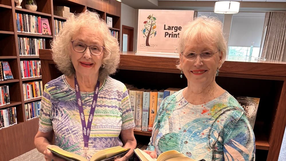 Senior Community Volunteers Maintain Extensive Library Network for Leisure Reading