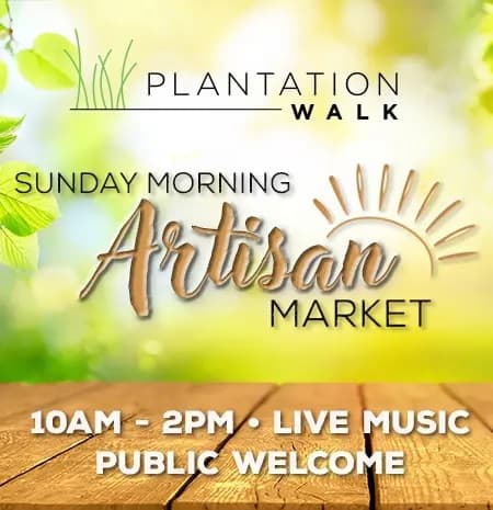 Sunday Morning Artisan Market to Launch at Plantation Walk in October 2025