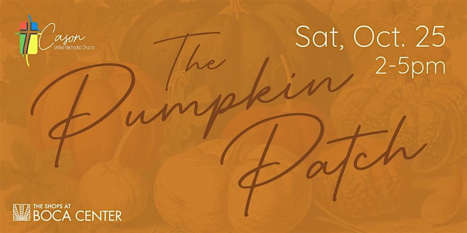 Boca Center Hosts Pumpkin Pop-Up to Benefit Local Church Community Programs