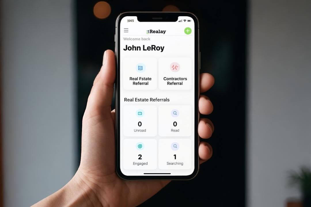 Realay Launches Mobile App with Voice-Activated Technology for Real Estate Referral Management