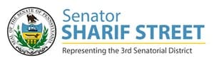 Senator Sharif Street, 3rd District PA logo