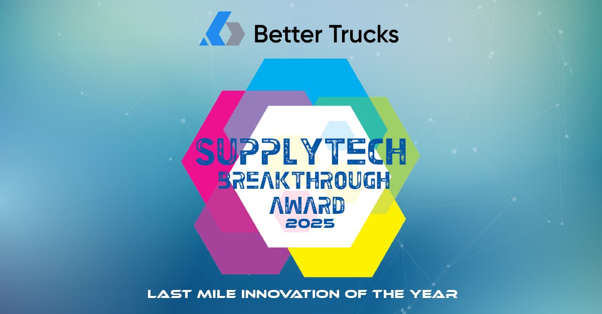 Better Trucks' Checkpoint Wins 'Last Mile Innovation of the Year' for Transforming Parcel Delivery