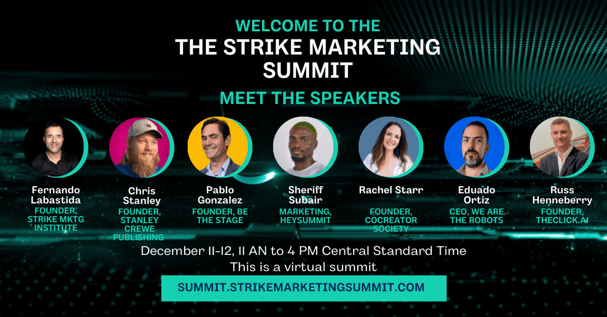 Strike Marketing Summit Introduces New Approach to Combat Startup Invisibility in AI-Driven Market