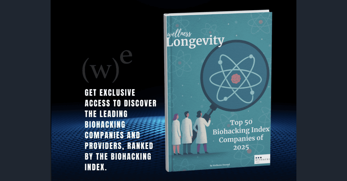 2025 Biohacking Index Top 50 Report Establishes New Transparency Standards in Wellness Industry