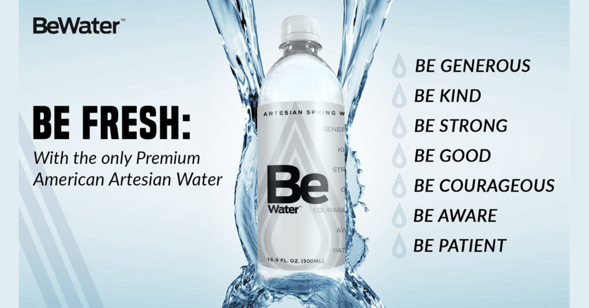 Be Water Artesian Spring Water Expands to Amazon, Emphasizing Natural Filtration and Source Stewardship
