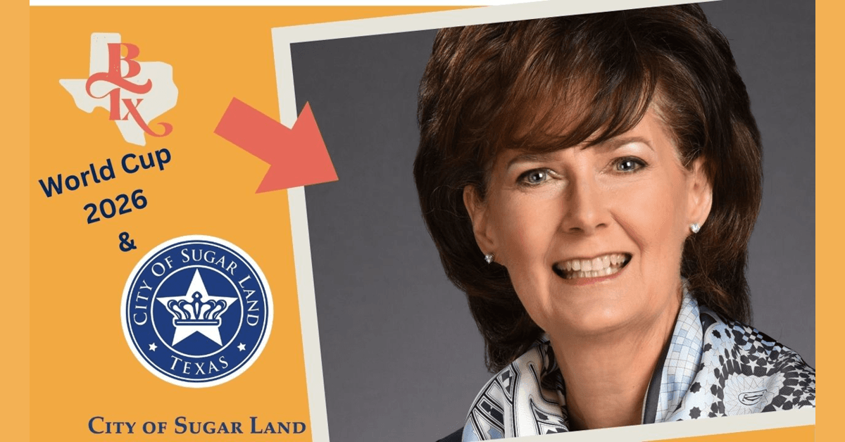 Sugar Land Mayor Outlines Vision for Growth, Historic Redevelopment and World Cup Role