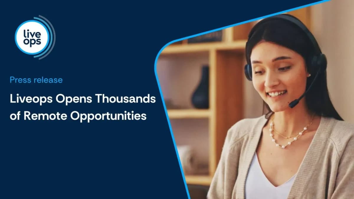Liveops Expands Remote Customer Support Opportunities Nationwide for 2026 Tax Season