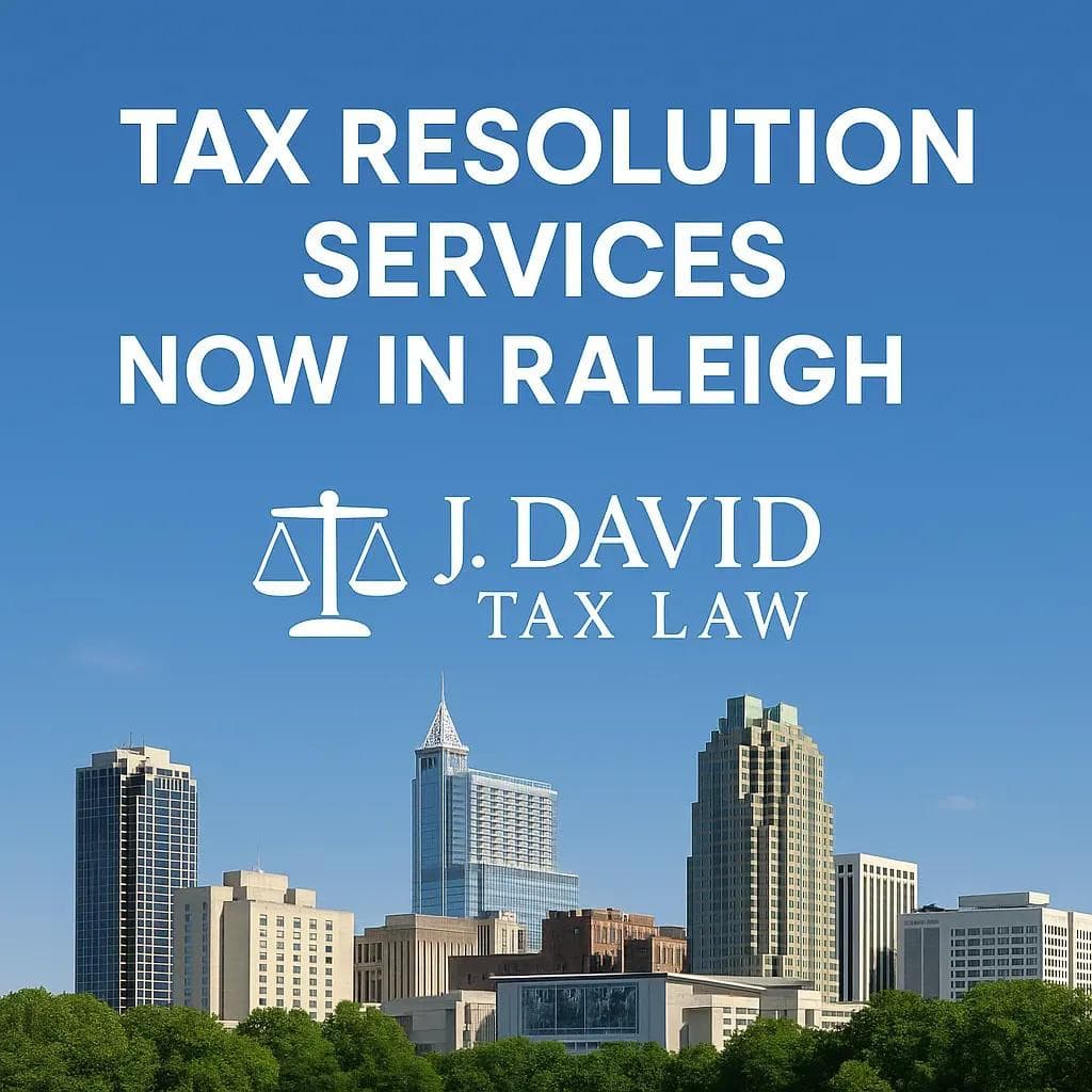 Raleigh Tax Lawyers Offer Solutions for Tax Debt Challenges