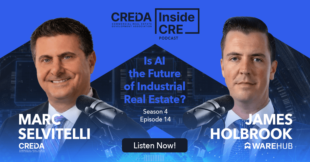 Warehub Founder James Holbrook Discusses Industrial Real Estate Friction on CREDA's Inside CRE Podcast
