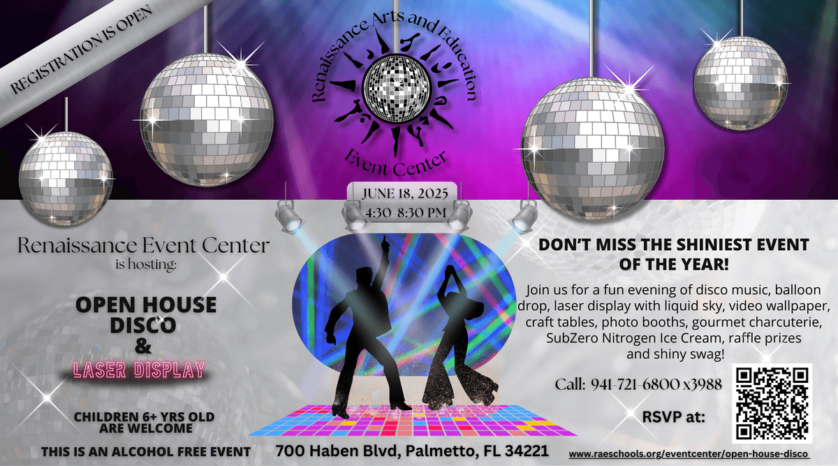 Innovative Renaissance Event Center Opens with Free Disco Night Showcase