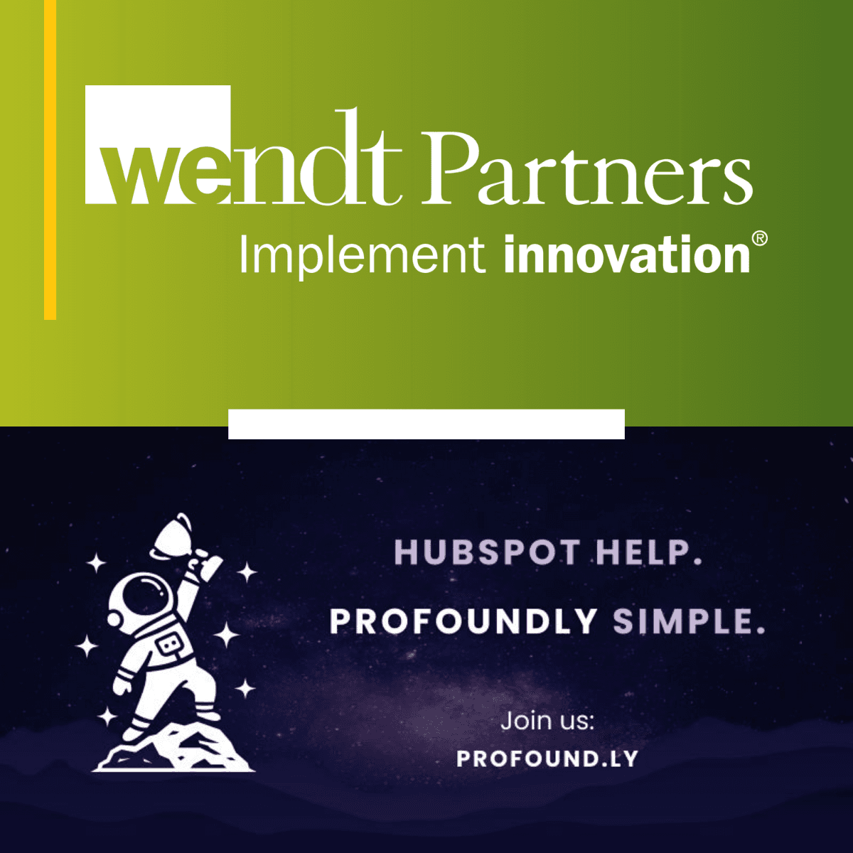 Wendt Partners Joins Profoundly as First HubSpot Elite Partner on Talent Marketplace