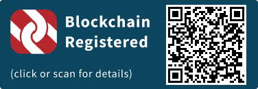 QrCode for Blockchain Registration Graphic