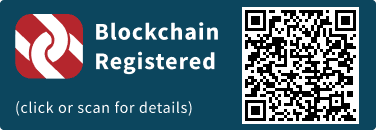 QrCode for Blockchain Registration Graphic