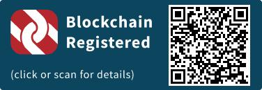 QrCode for Blockchain Registration Graphic