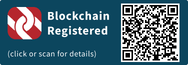 QrCode for Blockchain Registration Graphic