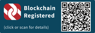 QrCode for Blockchain Registration Graphic