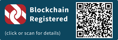 QrCode for Blockchain Registration Graphic