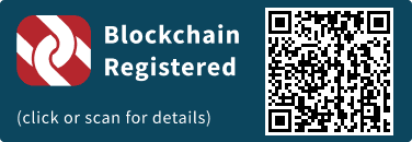 QrCode for Blockchain Registration Graphic
