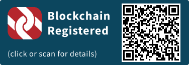 QrCode for Blockchain Registration Graphic