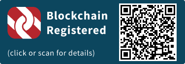 QrCode for Blockchain Registration Graphic