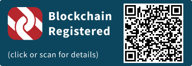QrCode for Blockchain Registration Graphic