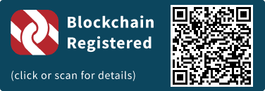QrCode for Blockchain Registration Graphic