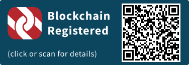 QrCode for Blockchain Registration Graphic
