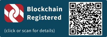 QrCode for Blockchain Registration Graphic