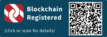 QrCode for Blockchain Registration Graphic