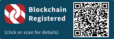 QrCode for Blockchain Registration Graphic