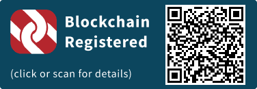 QrCode for Blockchain Registration Graphic