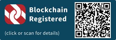 QrCode for Blockchain Registration Graphic